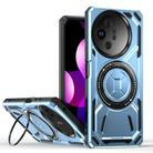 For TCL 50 XL 5G Armor II Series MagSafe Magnetic Holder Phone Case(Light Blue) - 1
