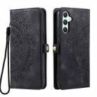For Samsung Galaxy A14 4G / 5G Skin Feel Totem Embossed Leather Phone Case(Black) - 3