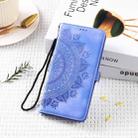 For Samsung Galaxy A72 4G / 5G Skin Feel Totem Embossed Leather Phone Case(Purple) - 2