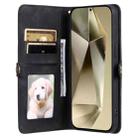 For Samsung Galaxy S23 FE 5G Skin Feel Totem Embossed Leather Phone Case(Black) - 3