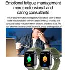 ET585 2.04 inch Steel Strap IP68 Waterproof Smart Watch, Support ECG / Blood Composition Measurement(Black) - 5
