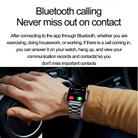 ET585 2.04 inch Steel Strap IP68 Waterproof Smart Watch, Support ECG / Blood Composition Measurement(Black) - 10