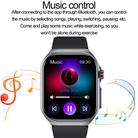 ET585 2.04 inch Steel Strap IP68 Waterproof Smart Watch, Support ECG / Blood Composition Measurement(Black) - 12