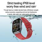 ET585 2.04 inch Steel Strap IP68 Waterproof Smart Watch, Support ECG / Blood Composition Measurement(Black) - 15