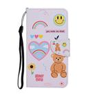 For OPPO A92 Colored Drawing Pattern Horizontal Flip Leather Case with Holder & Card Slots & Wallet(Bear) - 2