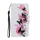 For OPPO A92 Colored Drawing Pattern Horizontal Flip Leather Case with Holder & Card Slots & Wallet(Butterfly) - 2