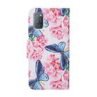 For OPPO A92 Colored Drawing Pattern Horizontal Flip Leather Case with Holder & Card Slots & Wallet(Butterfly and Flowers) - 3