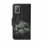 For OPPO A72 Colored Drawing Pattern Horizontal Flip Leather Case with Holder & Card Slots & Wallet(Cartoon Cat) - 3