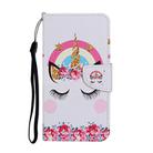 For OPPO A72 Colored Drawing Pattern Horizontal Flip Leather Case with Holder & Card Slots & Wallet(Unicorn) - 2