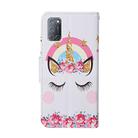 For OPPO A72 Colored Drawing Pattern Horizontal Flip Leather Case with Holder & Card Slots & Wallet(Unicorn) - 3