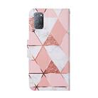 For OPPO A72 Colored Drawing Pattern Horizontal Flip Leather Case with Holder & Card Slots & Wallet(Marble) - 3