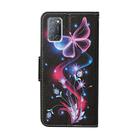 For OPPO A72 Colored Drawing Pattern Horizontal Flip Leather Case with Holder & Card Slots & Wallet(Color Butterfly) - 3