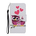 For OPPO A1K Colored Drawing Pattern Horizontal Flip Leather Case with Holder & Card Slots & Wallet(Owl) - 2
