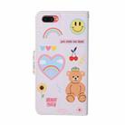 For OPPO A3S Colored Drawing Pattern Horizontal Flip Leather Case with Holder & Card Slots & Wallet(Bear) - 3