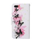 For OPPO A3S Colored Drawing Pattern Horizontal Flip Leather Case with Holder & Card Slots & Wallet(Butterfly) - 3