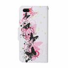 For OPPO A5 Colored Drawing Pattern Horizontal Flip Leather Case with Holder & Card Slots & Wallet(Butterfly) - 3