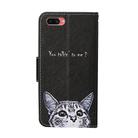 For OPPO A12E Colored Drawing Pattern Horizontal Flip Leather Case with Holder & Card Slots & Wallet(Cat) - 3