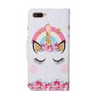 For OPPO A5S Colored Drawing Pattern Horizontal Flip Leather Case with Holder & Card Slots & Wallet(Unicorn) - 3