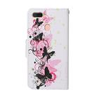 For OPPO A5S Colored Drawing Pattern Horizontal Flip Leather Case with Holder & Card Slots & Wallet(Butterfly) - 3