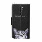 For OPPO A5 (2020) Colored Drawing Pattern Horizontal Flip Leather Case with Holder & Card Slots & Wallet(Cat) - 2