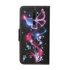 For OPPO A5 (2020) Colored Drawing Pattern Horizontal Flip Leather Case with Holder & Card Slots & Wallet(Color Butterfly) - 2