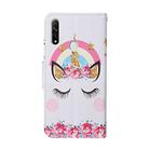 For OPPO A31 Colored Drawing Pattern Horizontal Flip Leather Case with Holder & Card Slots & Wallet(Unicorn) - 3