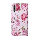 For OPPO A31 Colored Drawing Pattern Horizontal Flip Leather Case with Holder & Card Slots & Wallet(Rose) - 3