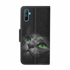 For OPPO Realme C3 Colored Drawing Pattern Horizontal Flip Leather Case with Holder & Card Slots & Wallet(Cartoon Cat) - 3