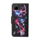 For OPPO Realme C11 Colored Drawing Pattern Horizontal Flip Leather Case with Holder & Card Slots & Wallet(Color Butterfly) - 3