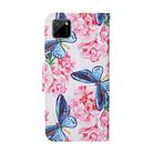 For OPPO Realme C11 Colored Drawing Pattern Horizontal Flip Leather Case with Holder & Card Slots & Wallet(Butterfly and Flowers) - 3