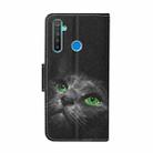 For OPPO Realme 5 Pro Colored Drawing Pattern Horizontal Flip Leather Case with Holder & Card Slots & Wallet(Cartoon Cat) - 3