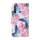 For OPPO Realme 5 Pro Colored Drawing Pattern Horizontal Flip Leather Case with Holder & Card Slots & Wallet(Butterfly and Flowers) - 3