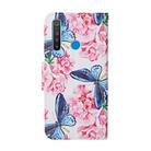 For OPPO Realme 6i Colored Drawing Pattern Horizontal Flip Leather Case with Holder & Card Slots & Wallet(Butterfly and Flowers) - 3