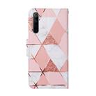 For OPPO Realme 6 Colored Drawing Pattern Horizontal Flip Leather Case with Holder & Card Slots & Wallet(Marble) - 3