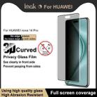 For Huawei nova 14 Pro imak No Edge Version 3D Curved Privacy Full Screen Tempered Glass Film - 3