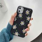 For iPhone 11 Pro Cartoon Pattern Frosted TPU Protective Case(Daisies) - 1