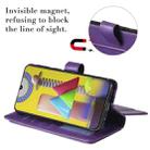 For Samsung Galaxy M31 Multifunctional Magnetic Copper Buckle Horizontal Flip Solid Color Leather Case with 10 Card Slots & Wallet & Holder & Photo Frame(Black) - 6