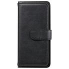 For Samsung Galaxy M51 Multifunctional Magnetic Copper Buckle Horizontal Flip Solid Color Leather Case with 10 Card Slots & Wallet & Holder & Photo Frame(Black) - 2