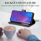 For Samsung Galaxy M51 Multifunctional Magnetic Copper Buckle Horizontal Flip Solid Color Leather Case with 10 Card Slots & Wallet & Holder & Photo Frame(Purple) - 3