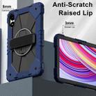For Xiaomi Redmi Pad Pro 12.1 Contrast Color Robot Silicone Hybrid PC Tablet Case(Navy Black) - 2