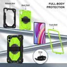 For Xiaomi Redmi Pad Pro 12.1 Contrast Color Robot Silicone Hybrid PC Tablet Case(Black Yellow Green) - 3