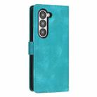 For Samsung Galaxy Z Fold7 Dream Triangle Leather Phone Case with Lanyard(Green) - 3