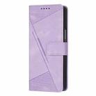 For Samsung Galaxy Z Fold7 Dream Triangle Leather Phone Case with Lanyard(Purple) - 2