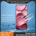 For Redmi Turbo 4 Pro 5G / POCO F7 5G imak 4th Generation  Full Coverage Screen Hydrogel Film Protector - 3
