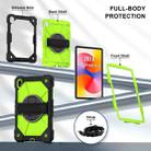 For Huawei MatePad SE 11 2024 Contrast Color Robot Silicone Hybrid PC Tablet Case(Black Yellow Green) - 3