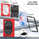 For Huawei MatePad 11.5 S Contrast Color Robot Silicone Hybrid PC Tablet Case(Red Black) - 2