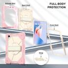 For Huawei MatePad 11.5 S Contrast Color Robot Silicone Hybrid PC Tablet Case(Rose Gold Beige) - 2