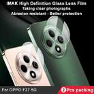 For OPPO F27 5G 2 PCS/Set IMAK HD Glass Rear Camera Lens Film - 3