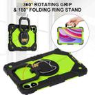 For Xiaomi Poco Pad 12.1 Contrast Color Robot Silicone Hybrid PC Tablet Case(Black Yellow Green) - 3