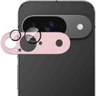 For Google Pixel 9 IMAK Metal Armor Premium Camera Protector Film(Pink) - 1